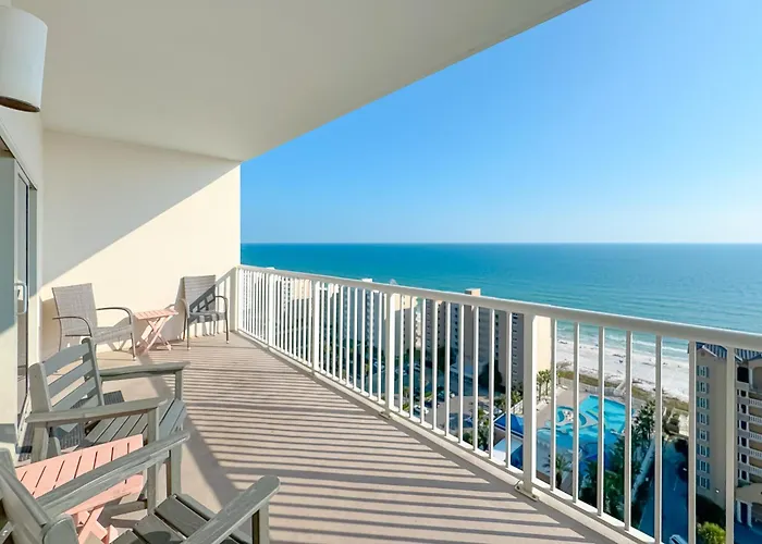 Apartment Crystal Tower 1608 Beachfront Pool-lazy River-gulf Views- Snowbird Wanted *