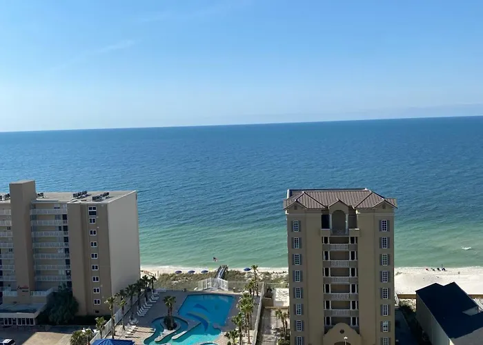 Crystal Tower 1608 Beachfront Pool-lazy River-gulf Views- Snowbird Wanted Apartment